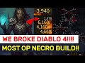 Diablo 4: MOST BROKEN Necromancer UNKILLABLE Build!!!