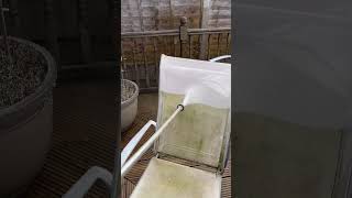 Dirty chair gets a power washed! 🪑🧼  -  🎥 _thepressurewashcompany