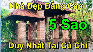 Nhà Vườn Củ Chi || Đẳng Cấp 5 Sao || Không Xem Quá Phí || Mẫu Nhà Vườn Đẹp Tại Củ Chi ||