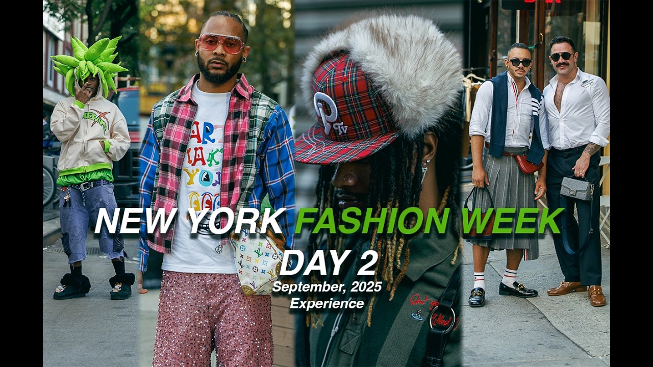 Много крутых ребят на Неделе моды в Нью-Йорке, сентябрь 2025 года, день 2 (уличный стиль весна-ле...