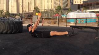 Straddle ups