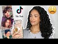 Reacting to Curly Hair TIKTOK Videos
