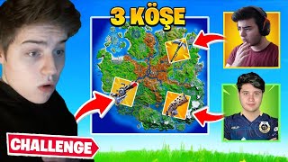 *3 KÖŞE* Nadir Altın Silah Challenge !! (Türkçe Fortnite)