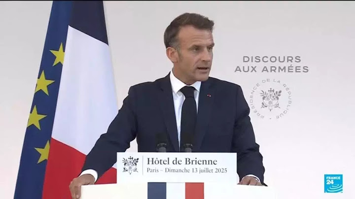 French President Macron pledges to massively boost defence spending • FRANCE 24 English