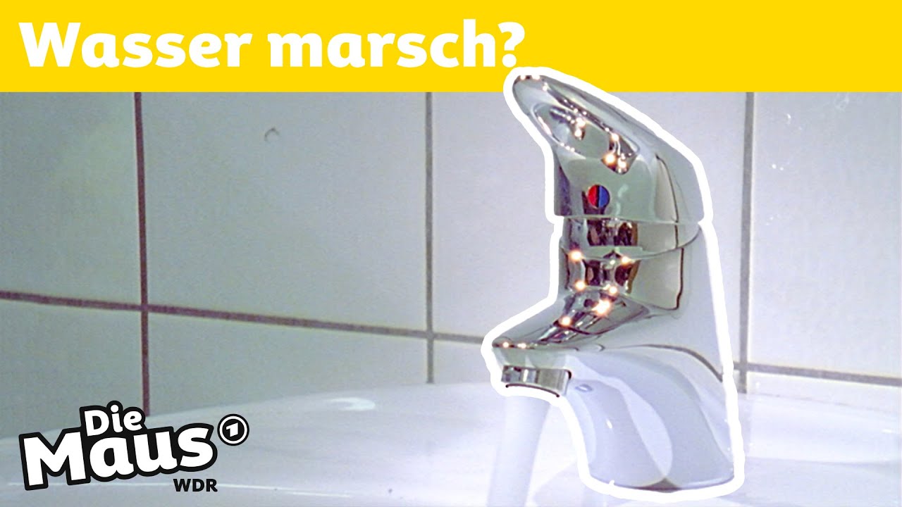 Wie funktioniert ein Wasserhahn? | DieMaus | WDR