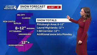 Dangerous Cold and Significant Snow for the Weekend in Pennsylvania