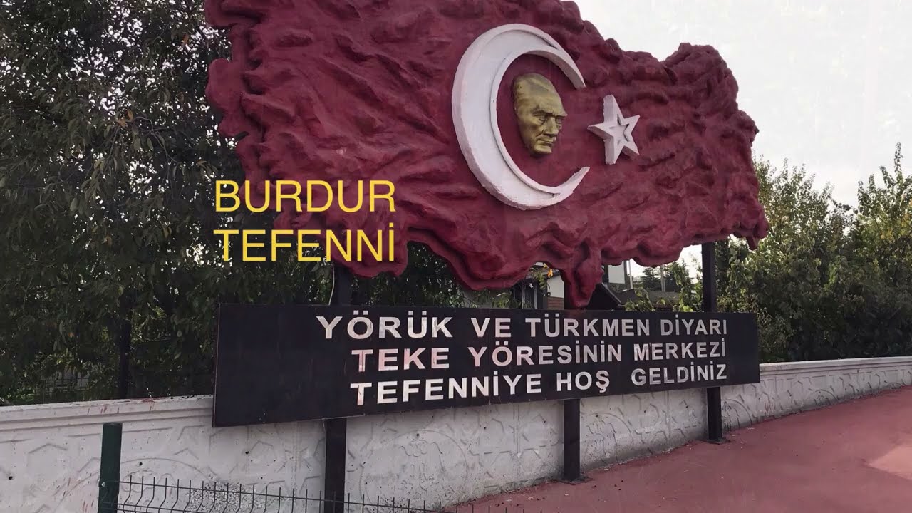 TEFENNİ - BURDUR, TR. Burdur’un en eski tarihi ilçesi, #gezireis