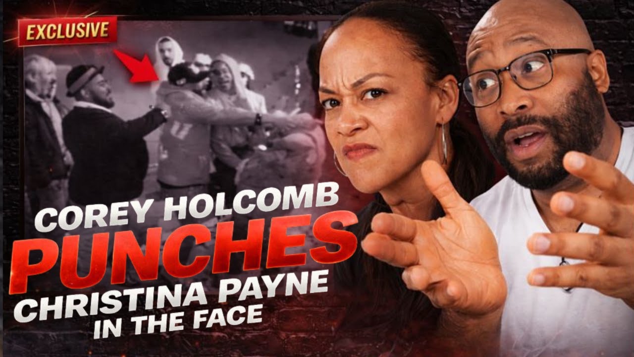 The Video Everybody’s Talking About: Corey Holcomb Punches Female Comedian Christina Payne