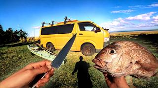 'UPGRADED' 4WD Campervan to REMOTE NZ Fishing PARADISE! (ALONE)