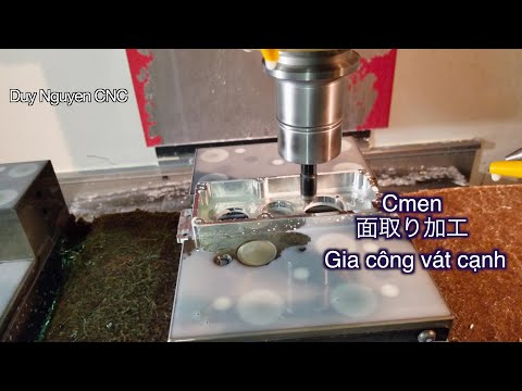 Video [Machine CNC] Gia Công Nhôm Phay chi tiết phức tạp - youtube