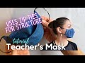 TEACHER'S MASK - Tutorial - Face Mask For Speakers