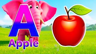 Phonics Song 2 with TWO Words in 3D - ABC Alphabet Songs A For Airplane &amp; Sounds For Kids NEW 1577