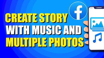 How To Create Story In Facebook With Music And Multiple Photos (Easy Method)