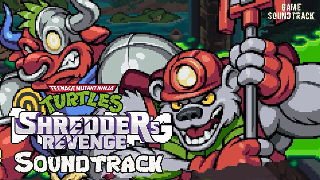 Черепашки Ниндзя: Месть Шреддера (2022) - Rumble In The Zoo. Саундтрек из игры.