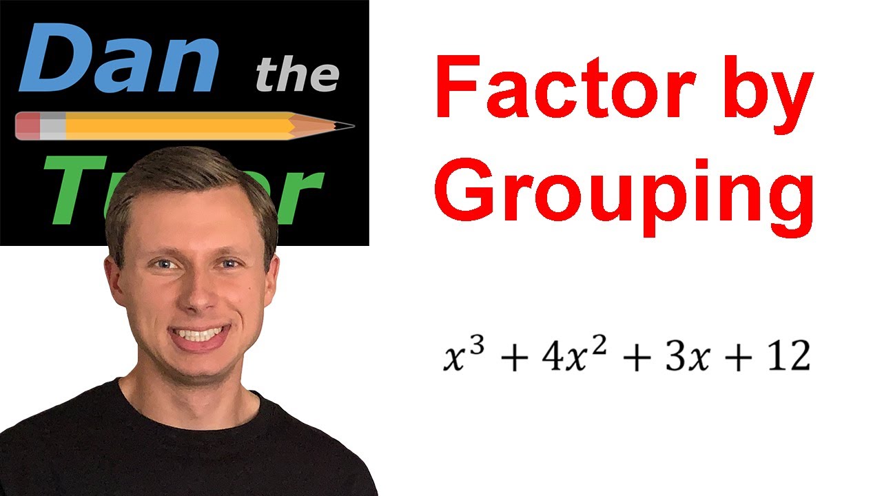 How to Factor by Grouping (Algebra) YouTube