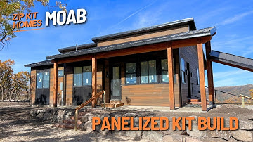 Moab Panelized Shell Kit Build by Zip Kit Homes