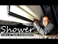 INSTALL SHOWER DRAIN AND TANK | 4 SEASON VAN LIFE | EP.38