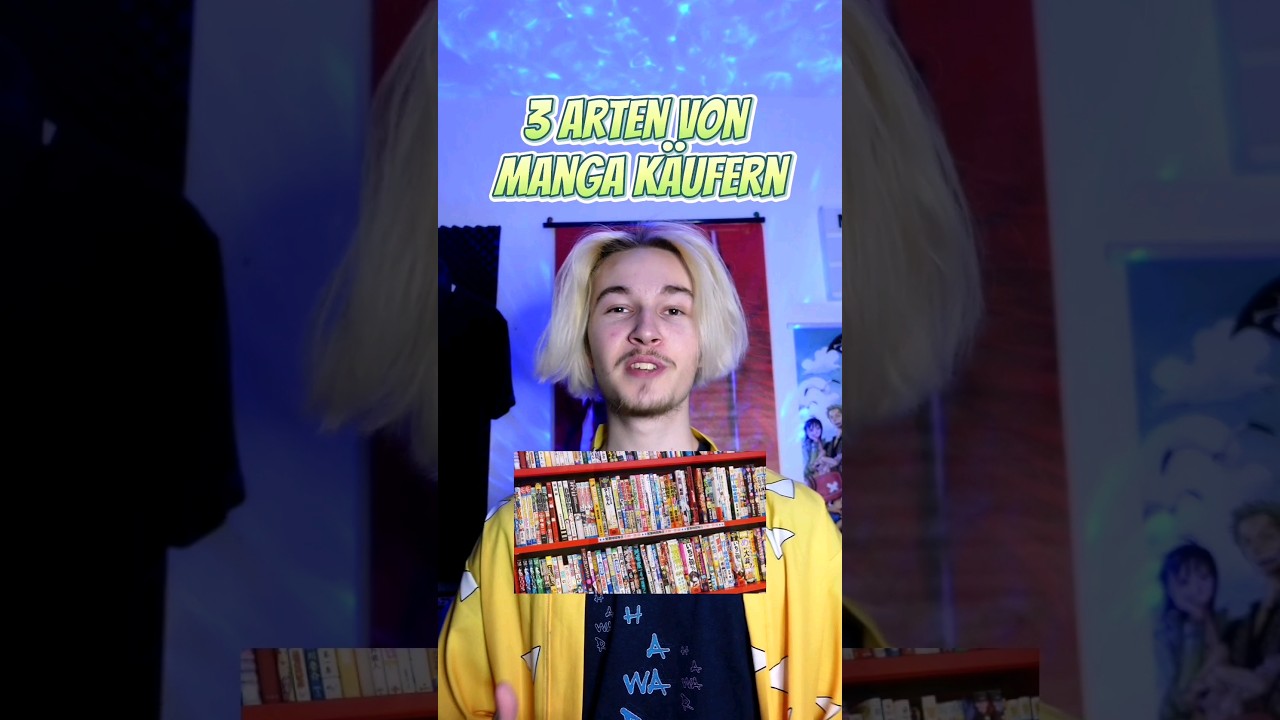 3 Arten von Manga Käufern 