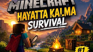 Minecraft survival #1 | Hayatta kalma başladı 