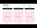 ONLINE STORE WEBSITE-Demo Art desktop version