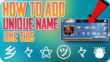 How to add Unique Symbols and Fonts in PUBG mobile