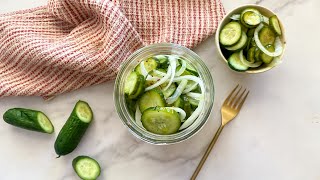Classic Bread and Butter Pickles Recipe