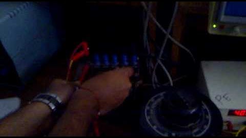 SVC (static var compensator) -TCR current wave form Observerd in Lab