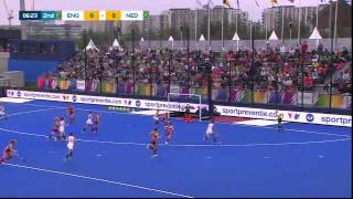 ENG 0-0 NED Webb in the right place at the right time to halt the Dutch attack #UEHC2015 #EHC2015