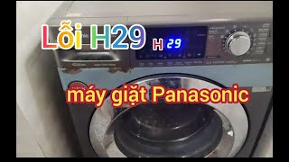 Instructions on how to fix error code H29 on a Panasonic front-loading washing machine. Youtube c...