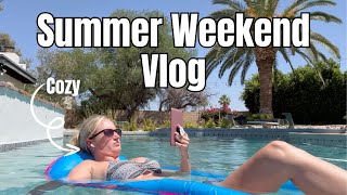 How Many Sequels Can I Read in a Weekend? ☀️ Cozy Summer Weekend Reading Vlog