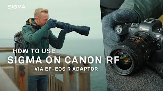 How to use Sigma lenses seamlessly on Canon RF via the EF-EOS R adaptor