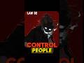 Law 32: Control People’s Dreams 🪬⭐ | 48 Laws Of Power - #psychology #manipulation #power