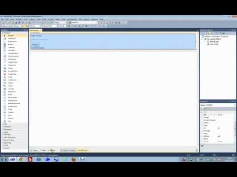 Tutorial 3: My First C# Master Page