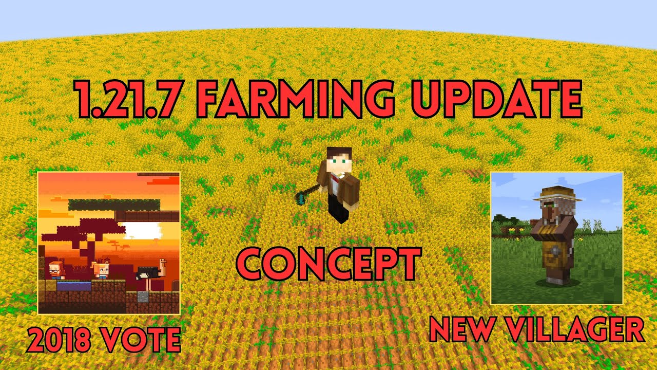 Farming Update in Minecraft? Ideas for 1.21.7 - YouTube