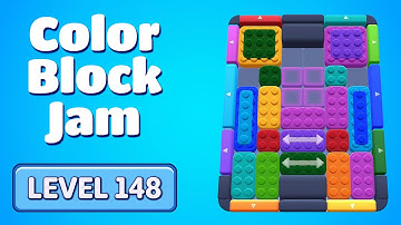 Color Block Jam Level 148 Solution Walkthrough