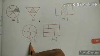 Mathematics/Class-6/Chapter- 7/Fraction/Exercise 7.1/ with into/Q 1 to Q 11/ full Solution