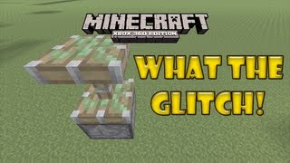 Minecraft Xbox 360 - TU12 Weird Sticky Piston Glitch ( Tiny bit of Piston Logic )