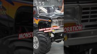 Abandoned Monster Truck Restoration 😱 #monstertruck #restoration #asmr #restore #viral #workshop