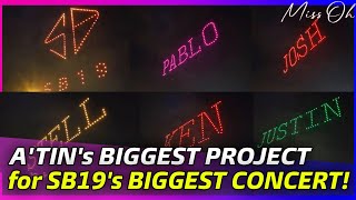 Fans Surprises Sb19 With Drone Show For The Was Trilogy Concert Finale