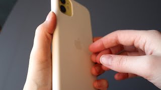 Iphone 11 Silicone Case Unboxing + Review