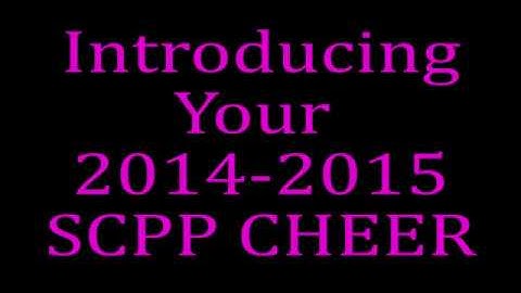 2015 SCPP CHEER: INTRO VIDEO