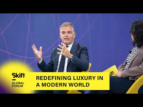 Raffles & Orient Express CEO Omer Acar at Skift Global Forum 2023