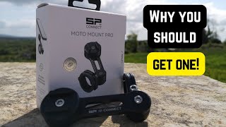 SP Connect Motorcycle phone mount installation and review