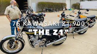 75 Kawasaki Z1 900 "THE Z1" Best Friend's Surprise Reveal