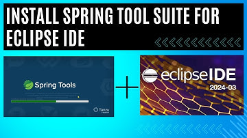 How to install Spring Tools Suite for Eclipse IDE