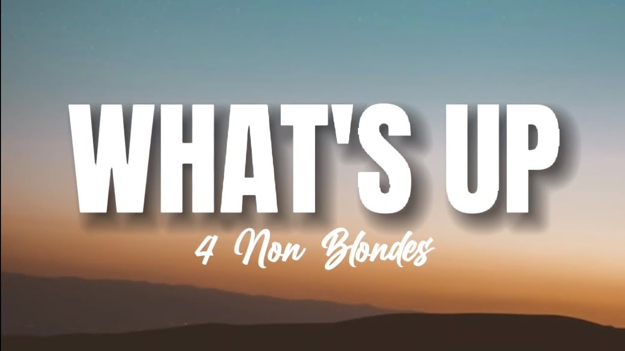 What's Up (Lyrics) 4 Non Blondes [ Klarisse De guzman Cover ] YouTube