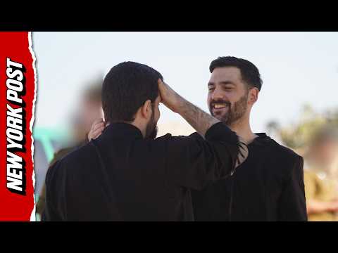 אחים תאומים בין בני הערובה ששוחררו קיבלו את פניה בתשואות כשהם נלקחו לבית החולים 