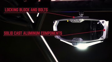 Halo-RA LED Rearview Mirror with Dual Intensity Map and RGB Accent Cab Lights