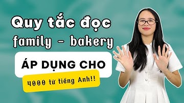 Bật mí quy tắc trọng âm của từ 3 âm tiết bắt có [y] cuối từ như family, bakery, policy,...