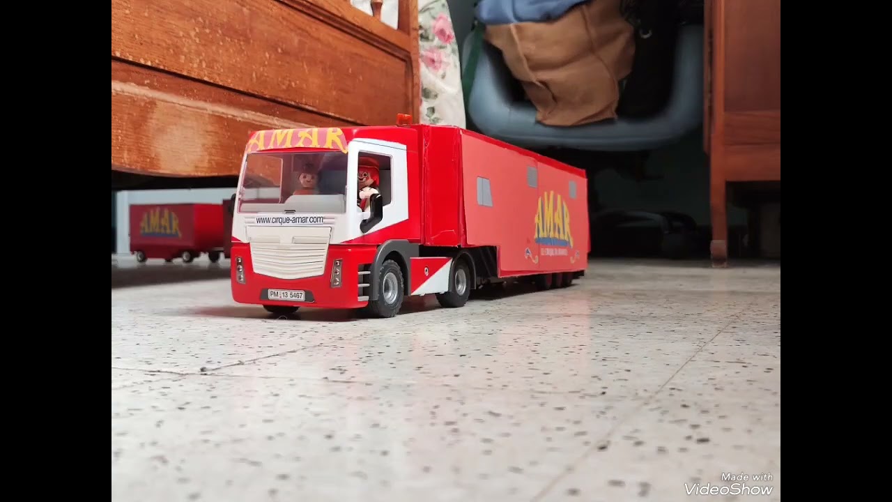 CONVOI EXCEPTIONNEL : LE CIRQUE AMAR PLAYMOBIL